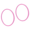 thumbnail image 1 of Fundas de empuje manual para silla de ruedas, antideslizantes, fáciles de quitar y limpiar, repuesto de 24 pulgadas rosa, 1 of 8