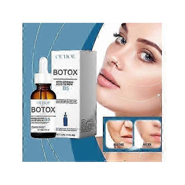 Hyaluronic Acid Serum B5, Hyaluronic Acid Serum with Vitamin B5, Anti-Aging Serum, Anti-Wrinkle Firmming Hydrating B5 Serum to Plump Dry Skin