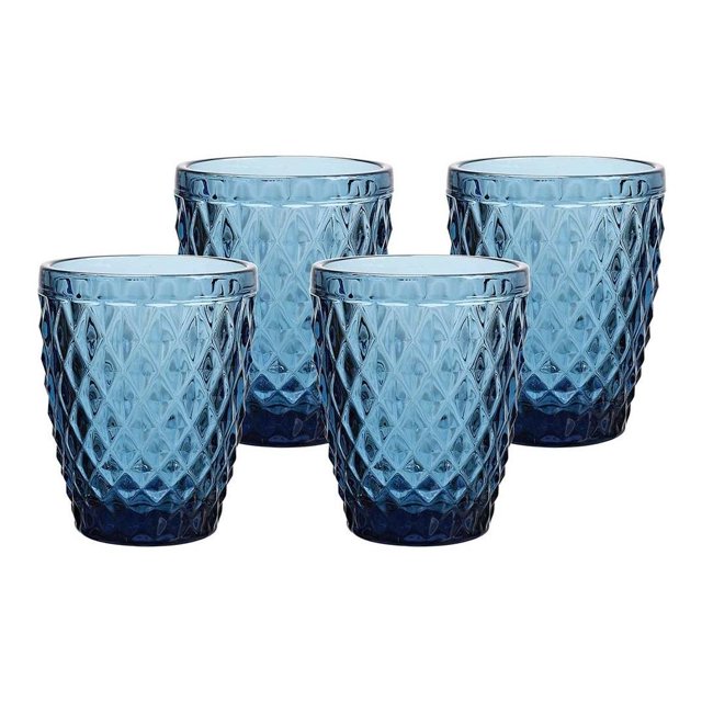 Set 4 Vasos Love & Lemons Gran Diamante 250ml Mcr-4012 azul Love & Lemons MCR-4012CL