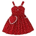 thumbnail image 1 of Kcodviy Robe d'Été Sans Manches pour Filles, Grande Robe de Princesse avec Imprimés et Motif Floral, Sac pour Filles, 2 Pcs, Vêtements pour Enfants, 1 of 4