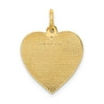 thumbnail image 4 of 14k Yellow Gold Grandma Heart Charm, 4 of 5