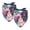 Multi-colored 2, variant on PhooArto Colorful Galaxy Alien Dog Bandanas, 2 Pack Soft Washable Pet Scarf Triangle for Large Dogs Puppies and Cats