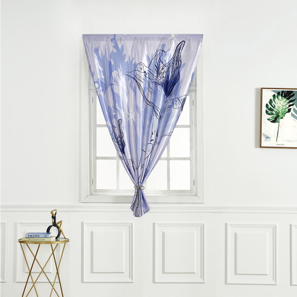 Digital Printing Door Curtains For Kitchen Bathroom Shading Home