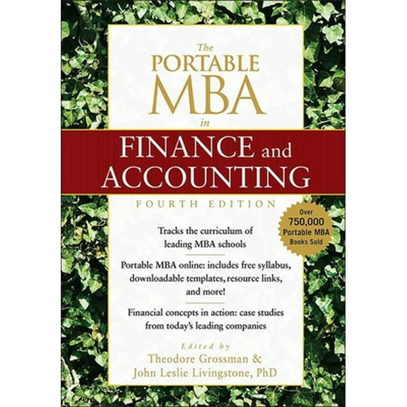 Pre-Owned The Portable MBA in Finance and Accounting (Hardcover) 0470481307 9780470481301