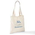 thumbnail image 6 of CafePress - Elegant 50Th Anniversary Tote Bag - Unisex Canvas Tote Bag, Beige, 1-Piece, 6 of 6