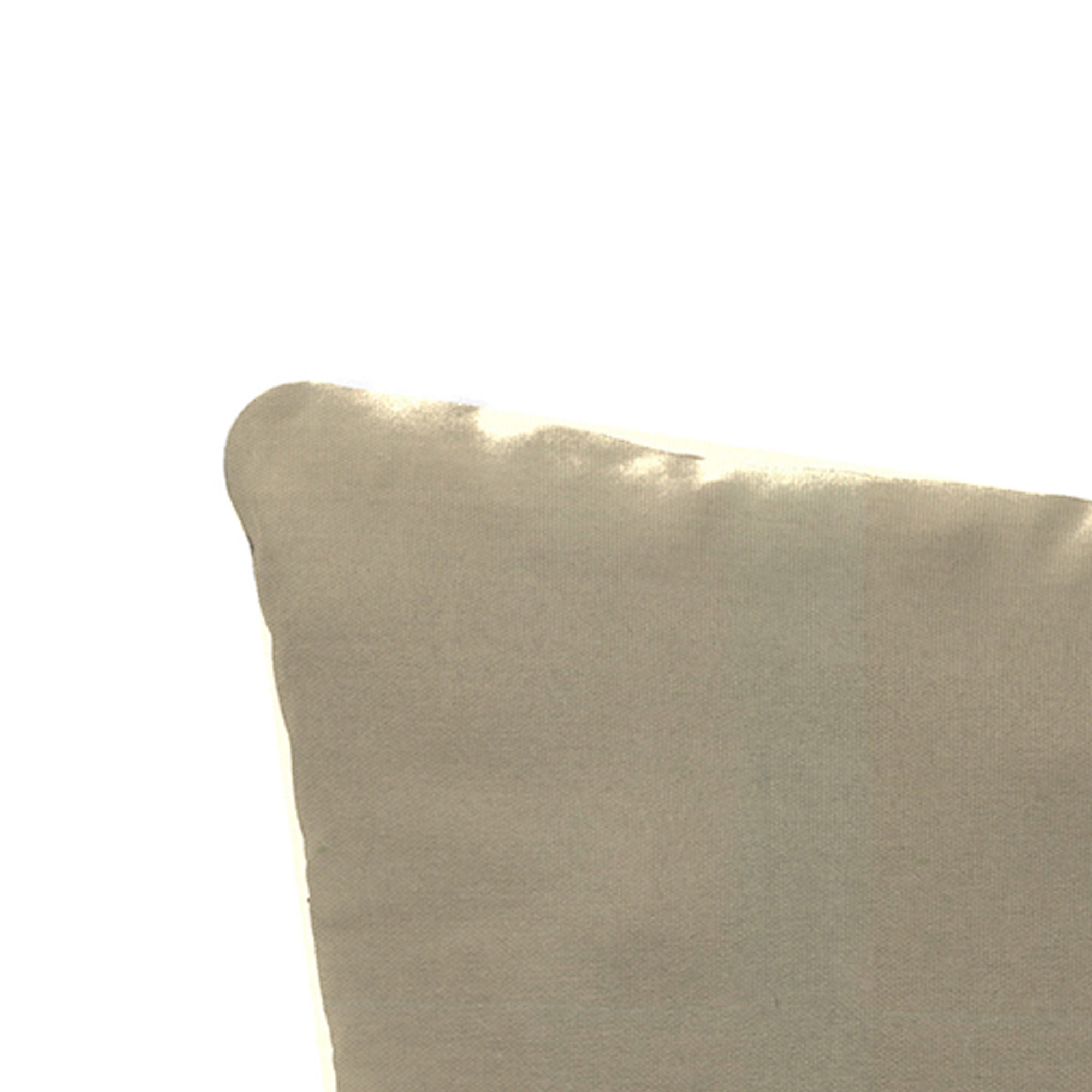 Jordan Manufacturing 20" x 20" Canvas Pebble Beige Solid Square Outdoor Throw Pillow (2 Pack)