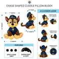 thumbnail image 6 of PAW Patrol Kids Chase Bedding Plush Cuddle and Decorative Pillow Buddy, Nickelodeon, 6 of 8
