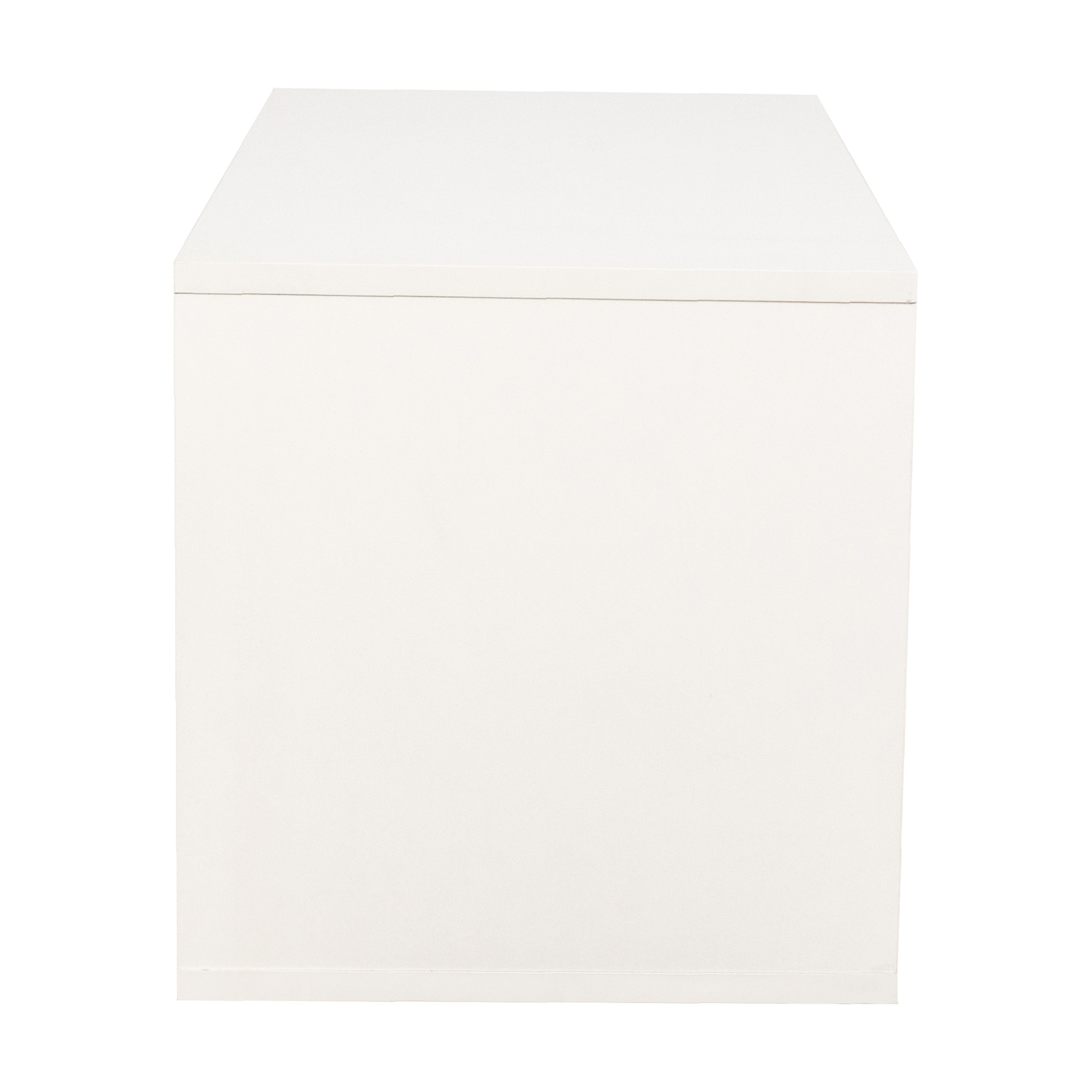 Noble House Brixo Wall Mounted Storage Cabinet with Glass Door, Floating Display Cabinet for Kitchen & Bathroom, White