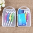 thumbnail image 3 of Ensemble de 8 Pcs Brosse Interproximale Élimine les Résidus des Dents Brosse Dentaire Multifonctionnelle en PP en Forme d'Hippocampe pour la Maison, 3 of 8
