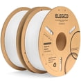 thumbnail image 1 of Filamento para impresora 3D ELEGOO PLA Plus, 1,75 mm, blanco, 2 kg, 1 of 7