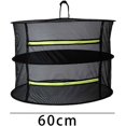 thumbnail image 5 of Rejilla de secado de hierbas, red seca con bolsa de almacenamiento, cesta colgante, red de malla colgante, secador de hierbas para jardín, cosecha hidropónica al aire libre, 5 of 5