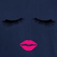 thumbnail image 3 of CafePress - Lipstick And Eyelashes T Shirt - Men's Classic Graphic Cotton T-Shirt, 3 of 4