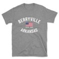 thumbnail image 1 of Berryville Arkansas Patriot Men's Cotton T-Shirt, 1 of 1