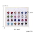 thumbnail image 3 of Stud Earrings for Women Womens Twelve Pairs Of Ear Rings Crystal Pearl Ear Rings Set Ladies Ear Rings Gifts, 3 of 5
