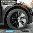 thumbnail image 5 of Nuoxin 4Pcs/Set Wheel Cover Hubcap, Automotive Hub Caps, 19 Inches Modified Wheel Cover Replacement for Tesla Model Y, 5 of 7