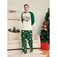 thumbnail image 2 of Family Christmas Pajamas, Syphoria 1PC Mens Christmas Pajama Set Long Sleeve Top and Pant Matching Family Christmas Pajamas Set, 2 of 6