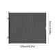 thumbnail image 3 of PVC Pet Gate Fence | Retractable Transparent Jump Proof Barrier | No Drill Installation | Strong Clips & Double Row Snap | Expandable Length 49.21in | Black PVC | 1 Pack, 3 of 6