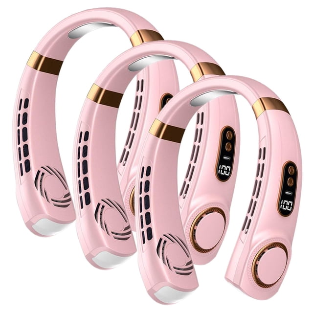 Ventiladores Practicos VentDepot BreezyFlowPink 3Pzas Rosa 3.7W 5 Velocidades Plástico ABS/PC