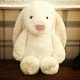 12 Inch Brown Bunny Floppy Stuffed Animal, Super Fluffy Rabbit Plush ...