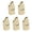 Gold color Long style, variant on Necvior 5 Pack Multifuntional Nail Rings Easy to Wear Manicure Jewelry Finger Tip Rings