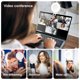 thumbnail image 3 of Iluminación De Videoconferencia 60Led Clip En Selfie Ring Light Recargable Regulable Led Ring Light Para Maquillaje De Computadora Transmisión En Vivo Noticed HA038003-00, 3 of 6