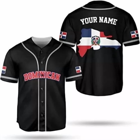 Personalized Dominican Republic 3D Baseball Jersey Shirt US BEST PRICE - Hot Sale 2026