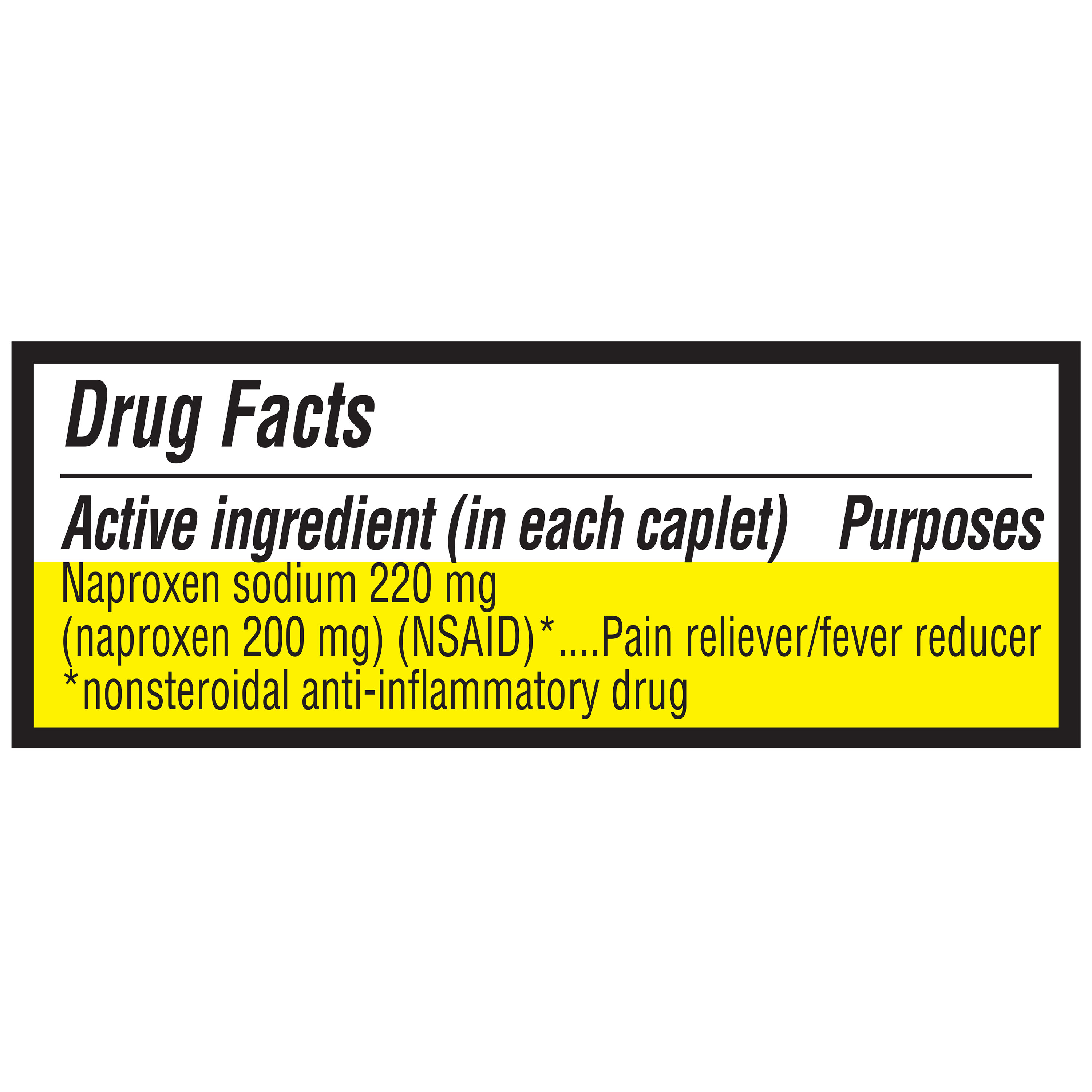 Tabletas Equate de naproxeno sódico para alivio del dolor todo el día, 220 mg, 50 unidades, comparar con ingrediente activo de tabletas Aleve 6