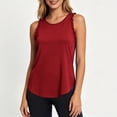 thumbnail image 2 of SROBPTY Womens Tank Tops Solid Fashion Crew Neck Sleeveless Pleats Summer Shirts for Everyday Wear, 2 of 5