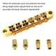 thumbnail image 3 of Eigraketly Puente de guitarra, pieza trasera decorativa de aleación de Zinc, accesorios exquisitos para instrumentos, sillín de Metal, accesorios Accesorios para instrumentos musicales, 3 of 6