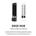 thumbnail image 2 of Lian-Li AC EG-HUB01W External USB and fan Hub White Retail, 2 of 7