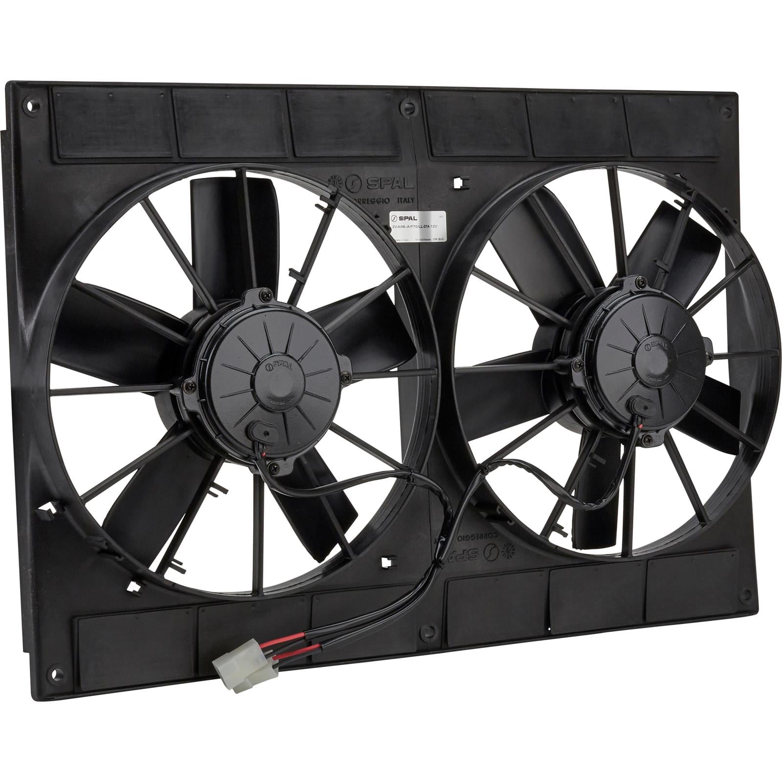 SPAL 30102052 Dual Electric Cooling Fan, Straight Blade SPAL 30102052 Dual Electric Cooling Fan, Straight Blade