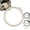 Beige-round, variant on 15 Inch Lace Steering Wheel Cover with Black Bow-Knot, Elegant Soft Protective Car Interior Accessory for Women, Non-Slip Universal Fit Auto Wheel Wrap, Stylish Comfort Cover (Clear Black-D Shape)