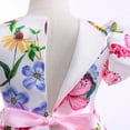 thumbnail image 4 of FLMEI Baby Girls Dress with Bow Flower Girl Dresses Little Fly Sleeve Birthday Party Dress Girls Suitable for Toddler Kids 2-10 Years Old, 4 of 9