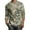AD07-Light Green, variant on Lumtrix Men's Camouflage T-Shirt Sports Fitness 3/4 Sleeve Sleeve Military Camo Lightweight Henley Vintage Shirt Army Green 2XL