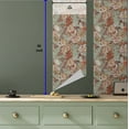 thumbnail image 5 of Ambesonne Fall Floral Peel & Stick Wallpaper for Home, Autumnal Rose Scene Art, 13"x36", Laurel Green Pale Caramel, 5 of 5