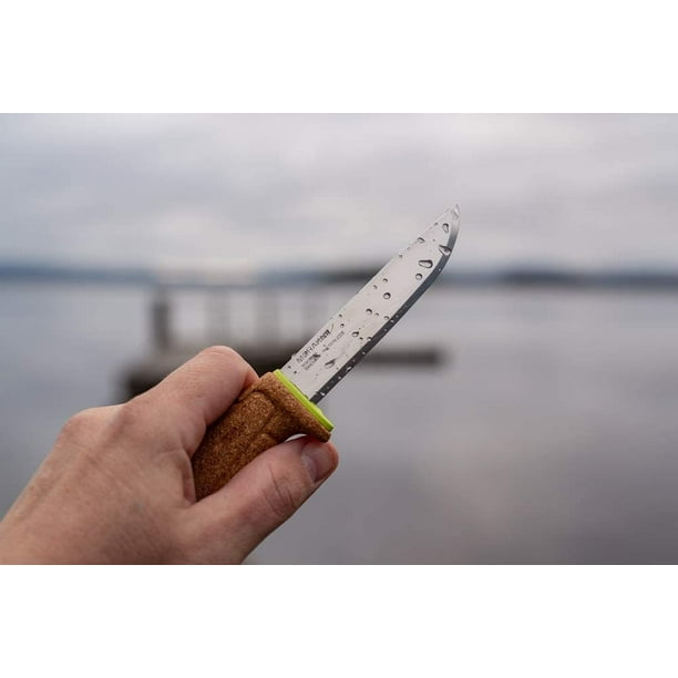 Morakniv Floating Fixed-Blade Fine Edged Stainless Steel Knife