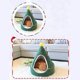 thumbnail image 3 of Pisexur Suministros para mascotasCama navideña cerrada de invierno para perros con jaula para perros cálida y polar, cama para mascotas de peluche para perros pequeñospara perros, gatos y animales., 3 of 9