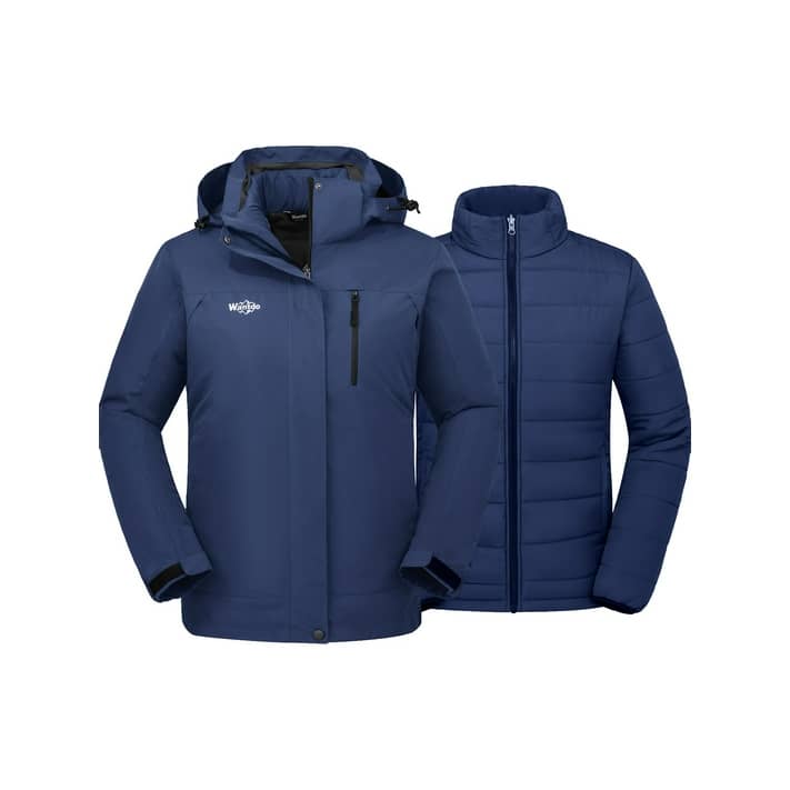 enthousiasme Paard Wegversperring Wantdo Women's 3-in-1 Ski Jacket Insulated Winter Snow Coat with Puffer Liner Navy Size S - Walmart.com enthousiasme Paard Wegversperring Wantdo Women's 3-in-1 Ski Jacket Insulated Winter Snow Coat with Puffer Liner Navy Size S - Walmart.com