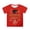 Red, variant on Phcqqok Fourth of July Shirt Girls Graduation T-Shirt Cute Cartoon Print Short Sleeve Top for Toddler Kids School Celebration Casual Comfortable Outfit 6-7 Years