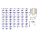 thumbnail image 4 of Kit Electrónico DIY: Lámpara de Agua con Forma de Estrella Pentagonal Circular de 80 LED, Kit de Microcontrolador para Práctica de Producción Electrónica., 4 of 5