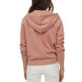 thumbnail image 2 of Ma Croix Womens Premium French Terry Zip Up Wrinkle Resistant Hoodie, 2 of 6