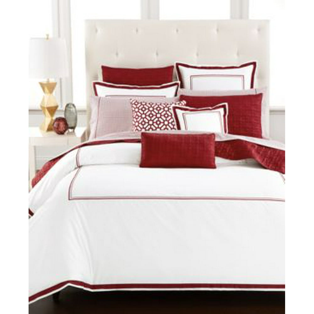 Hotel Collection Embroidered Frame King Comforter