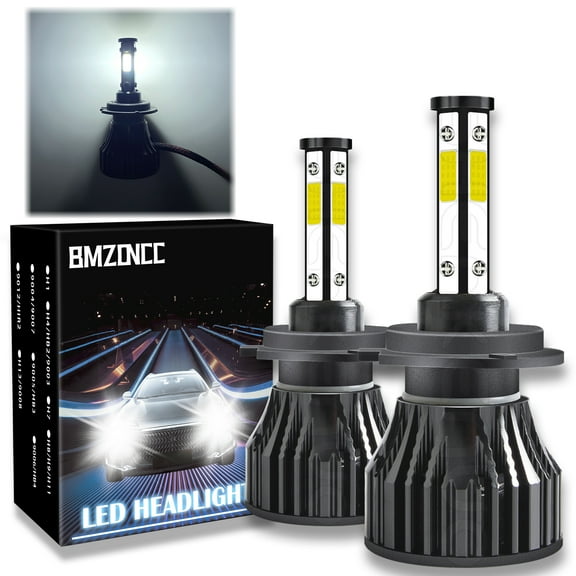 H7 Headlight LED Bulbs Super Bright High/Low Beam/Fog Light, 40W 3800LM 6000K,Pack of 2