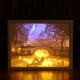 thumbnail image 1 of Box 3D Led Lámpara De Talla De Papel Talla De Papel Art Night Lights Lámpara De Mesa Led Creativa Para Decoración seitruly HA042786-02, 1 of 6