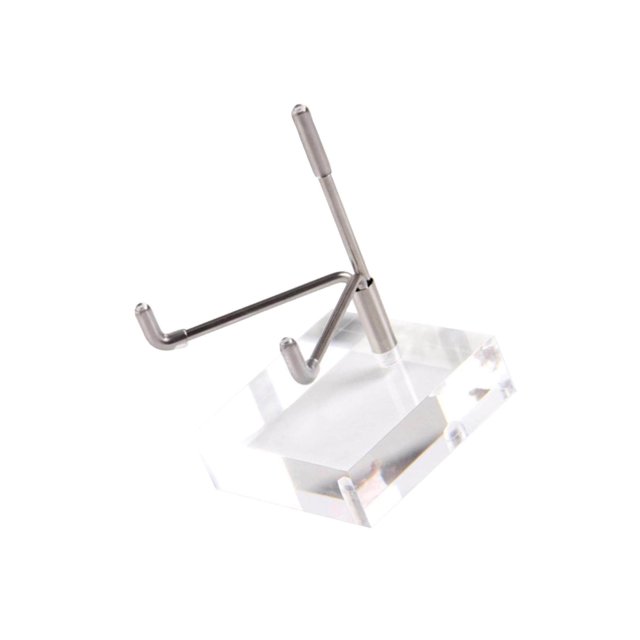 facefd Support d'Affichage Acrylique Durable Support Support pour les Minéraux Geode Support rack base Cristal M