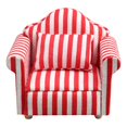 thumbnail image 5 of Soumake 1:12 Dollhouse Sofa Realistic Decorative Wooden Miniature Furniture Sofa Model Living Room Accessories for Micro Landscape, 5 of 5