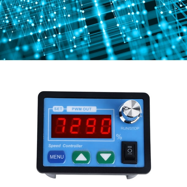 Controlador de Velocidad del Motor de CC, Control Preciso de Control Preciso Cepillado CW CCW DC Controlador de Velocidad del Motor 20a Conferminal de Barrera Para Uso Industrial