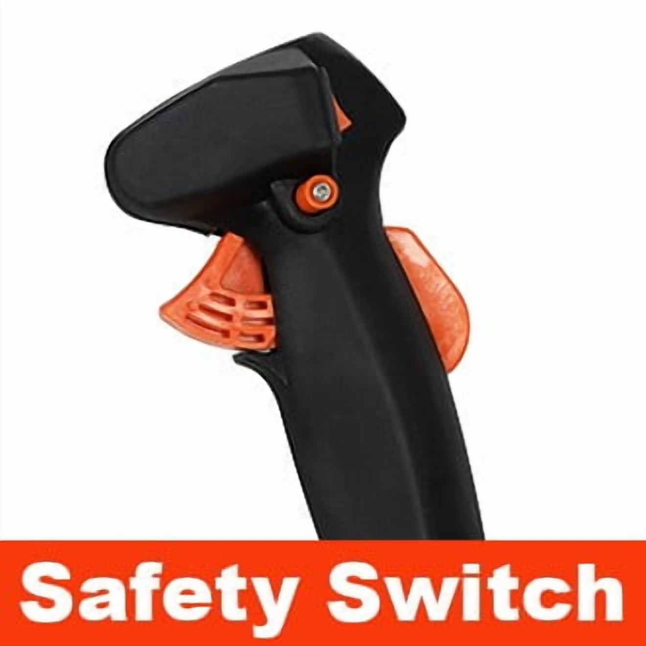 Seipouy Gas Weed Wacker 52cc 2 Stroke Oil 2 in 1 Multifunctional Weed Eater, Gas Powered Cordless Trimmer Hedge Pruner Brush Cutter 10 Inch 8500Rpm for Shrubs and Weeds