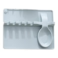 thumbnail image 1 of Soporte De Silicona Para Cucharas, Bandeja De Descanso Para Utensilios De Cocina Multiusos, Organizador De Cucharas Doméstico Ligero Y Flexible Para El Hogar Y La Cocina Guardurnaity HA027306-02, 1 of 7