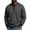 Dark Gray, variant on Leidass Mens Long Sleeve Contrasting Colors Striped Henley T-Shirt 3 Button V Neck for Men Daily Leisure And Casual Wear Scenario Army Green L